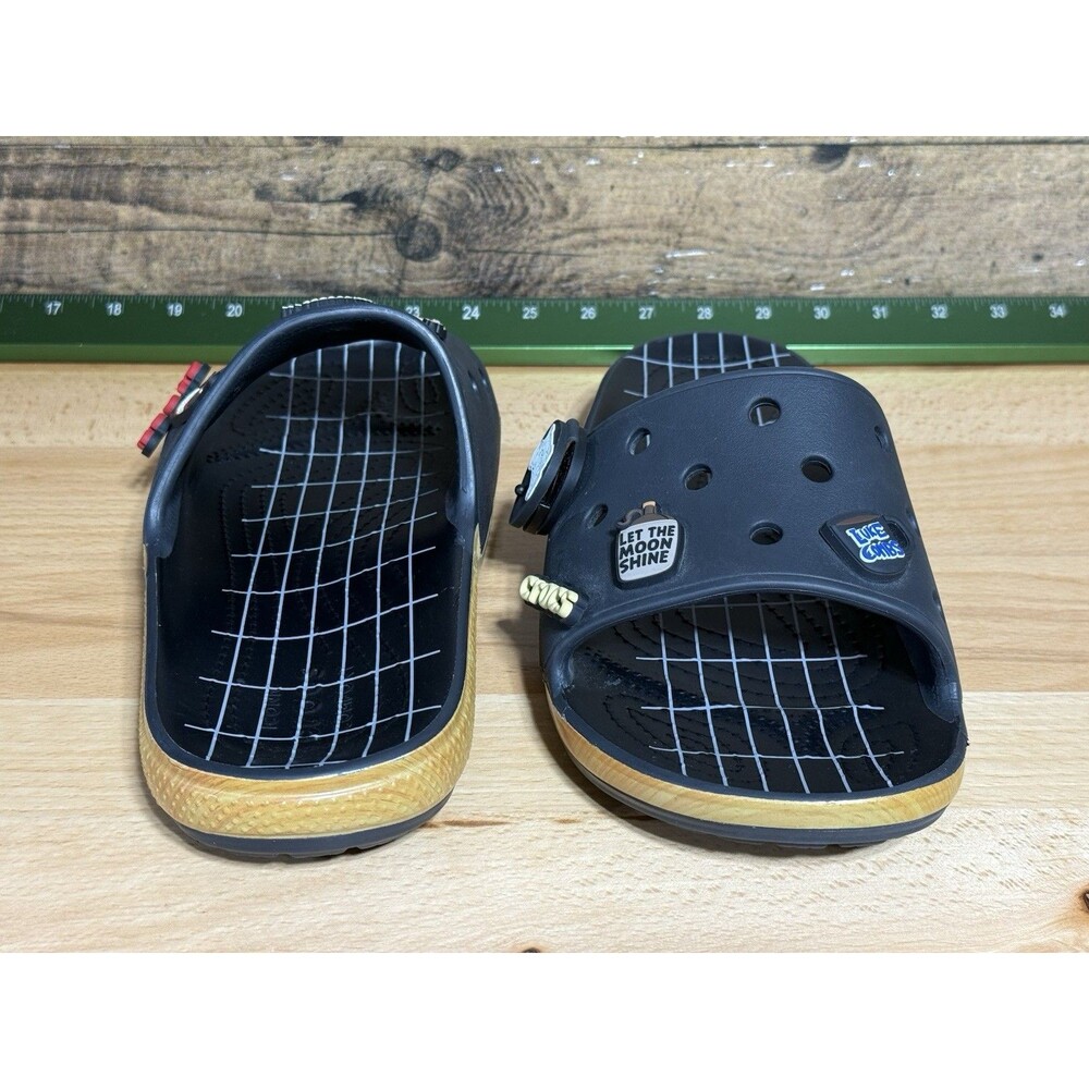 NEW rare Luke Combs Crocs Classic Bootlegger Slides Size: M10/W12 - Picture 11 of 14